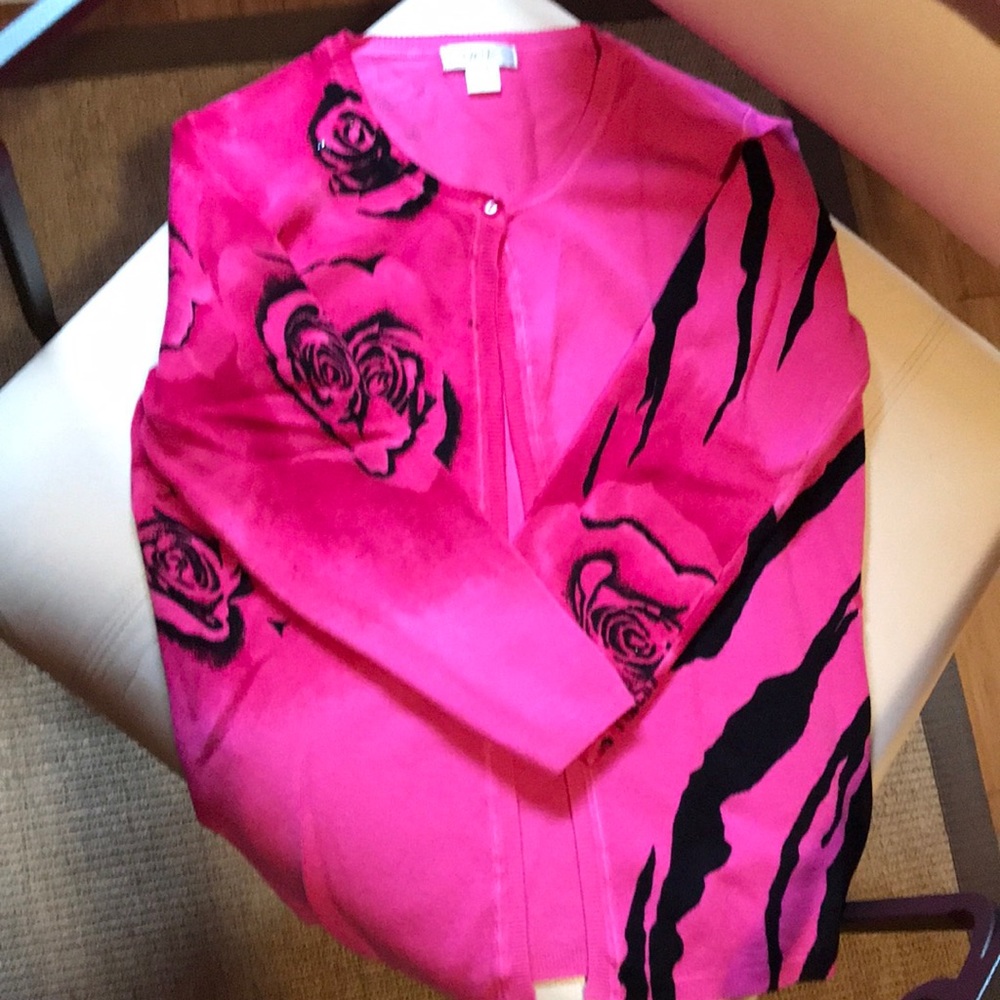 SALE- New Pink Cache (2) piece Sweater Set